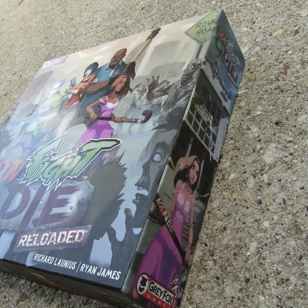 Run, Fight, or Die! Reloaded Board Game by Grey Fox Games - Zombie Survival